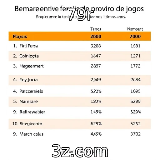 Desempenho financeiro de provedores de jogos em crescimento - 79r